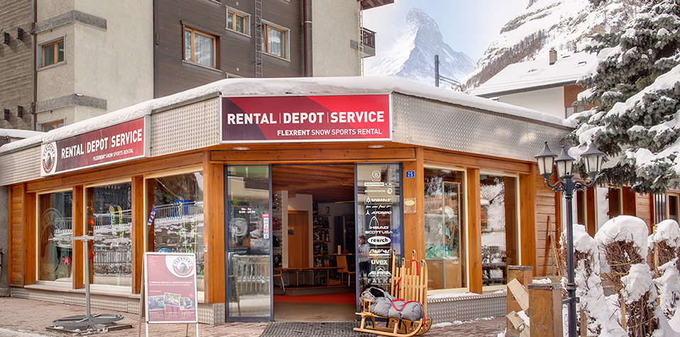 Zermatt Flexrent Ski Rental Shop